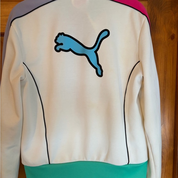 Puma Women's Multicolor Track Jacke - Picture 2 of 2